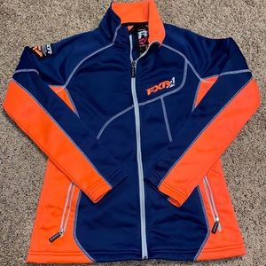Womens FXR light zip up sweater